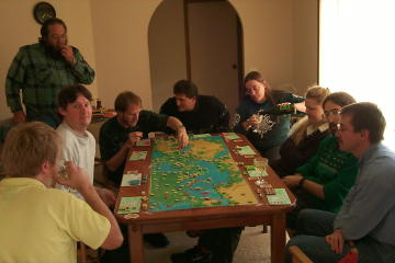 The suspects at play